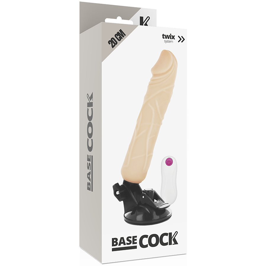 BASECOCK - VIBRADOR DE CONTROLE REMOTO REALISTA 20 CM - Image 3
