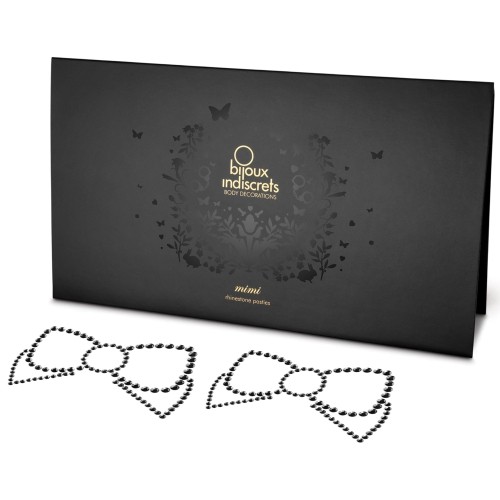 TAPA MAMILOS MIMI BOW BIJOUX INDISCRETS PRETOS - Image 3
