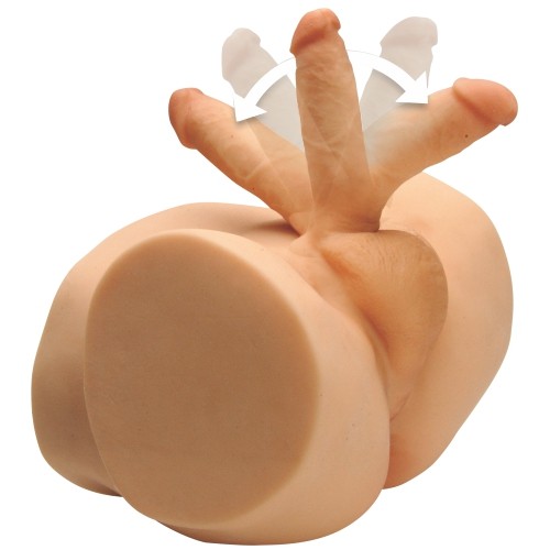 MASTURBADOR VIBRATÓRIO VIRTUAL SEX PÉNIS E ÂNUS - Image 3