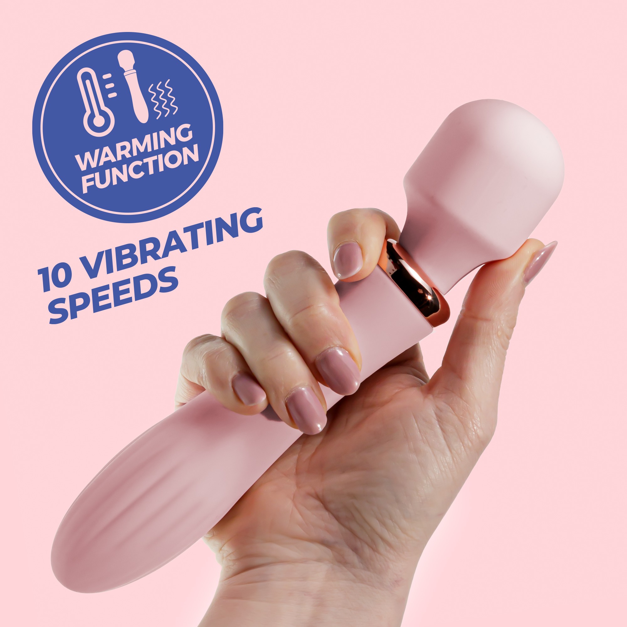 VARINHA MASSAJADORA DUAL JINX VINHO ROSÉ CRUSHIOUS - Image 9