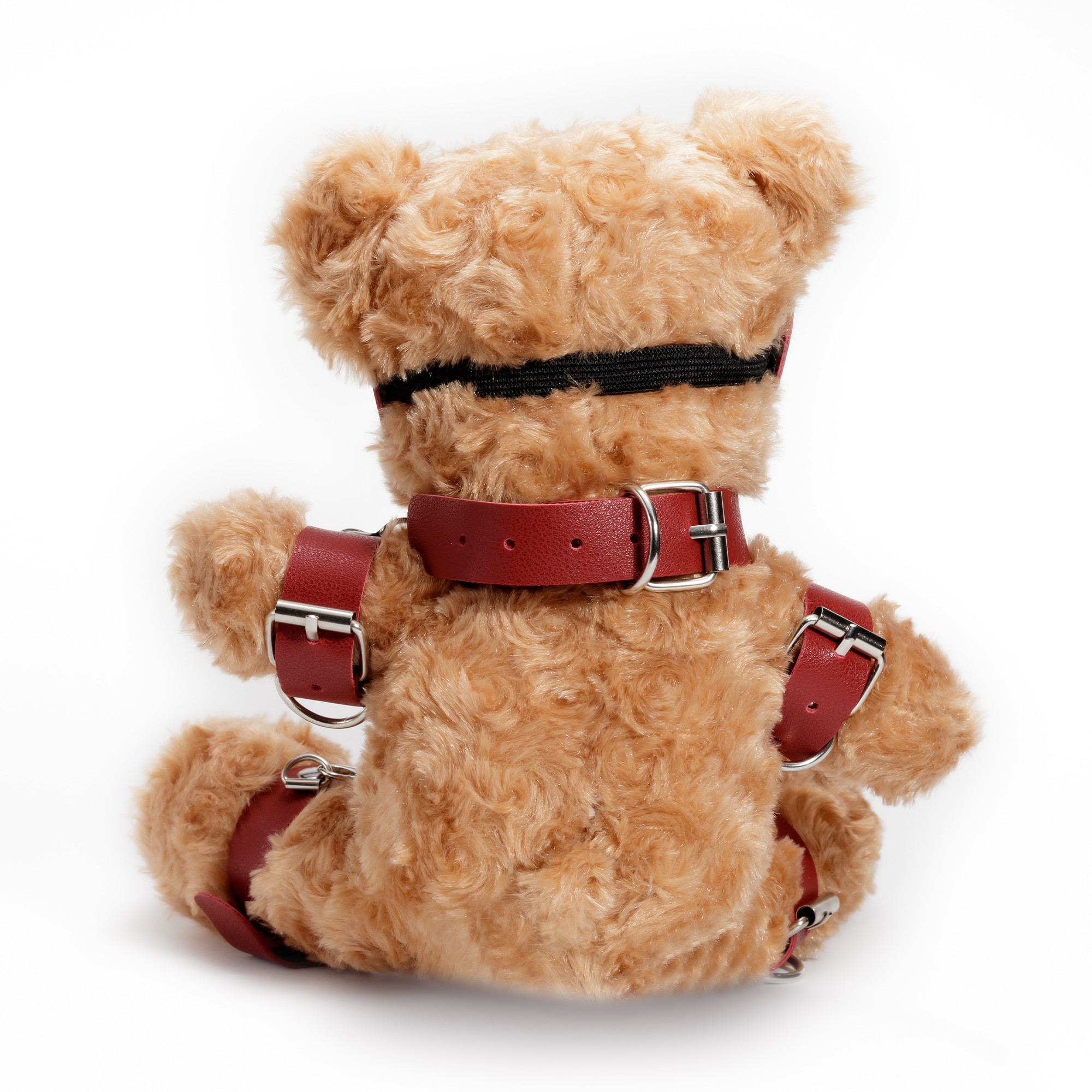 URSO DE PELÚCIA BONDAGE CRUSHITO VERMELHO 31CM CRUSHIOUS - Image 2