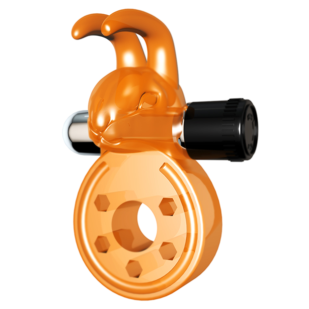 ANEL PARA O PÉNIS COM VIBRAÇÃO SEX PLEASE! BAXTER LARANJA - Image 2