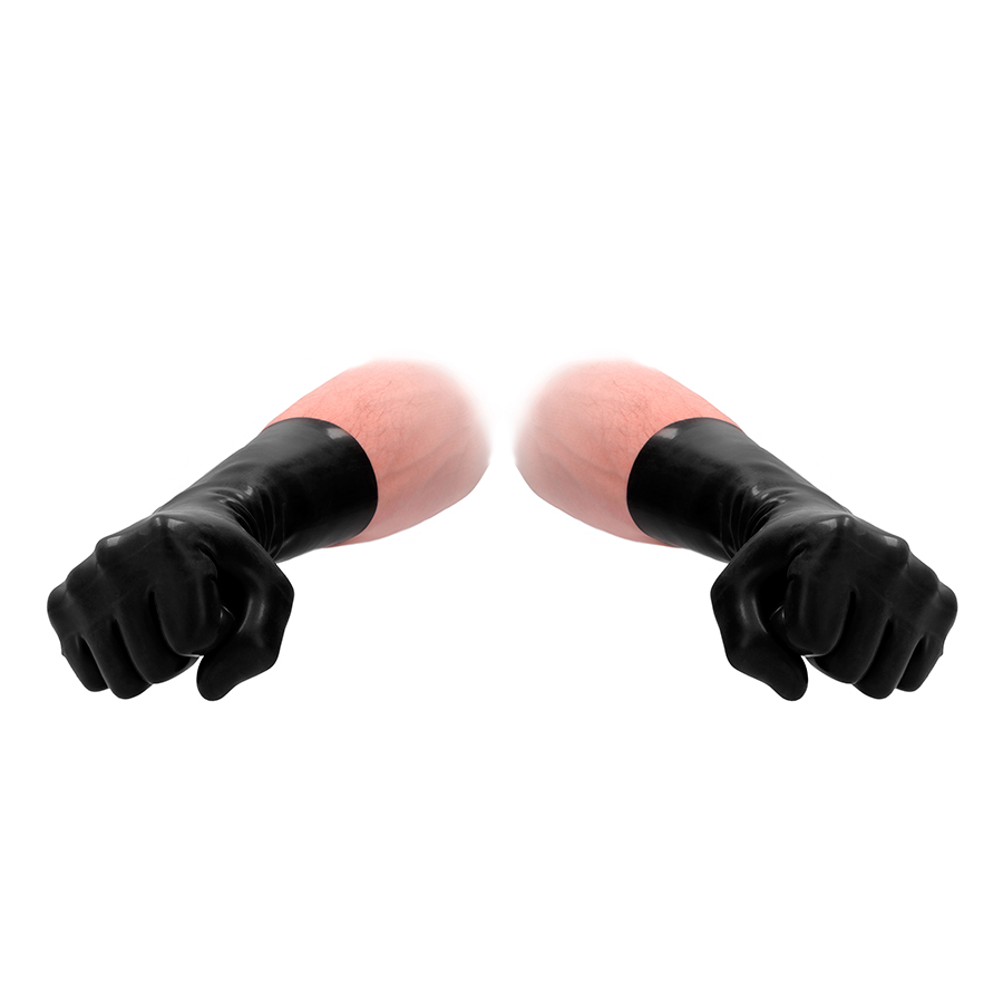 LUVAS DE LATEX FIST IT PRETAS - Image 2
