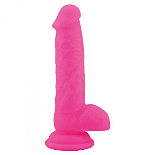 DILDO EM SILICONE REAL SAFE ROD LARGE ROSA - Image 3