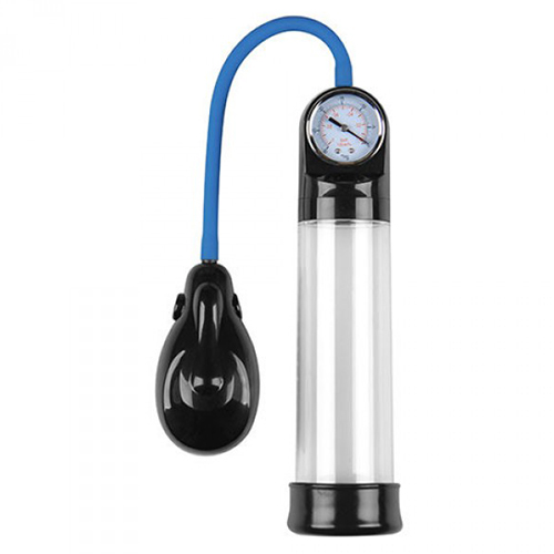 BOMBA PARA O PÉNIS AUTOMÁTICA COM MEDIDOR PRESSURE TOUCH AUTOMATIC TRANSPARENTE - Image 3