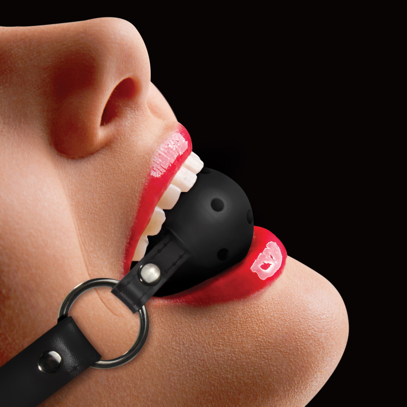MORDAÇA OUCH! BALL GAG PRETA - Image 2