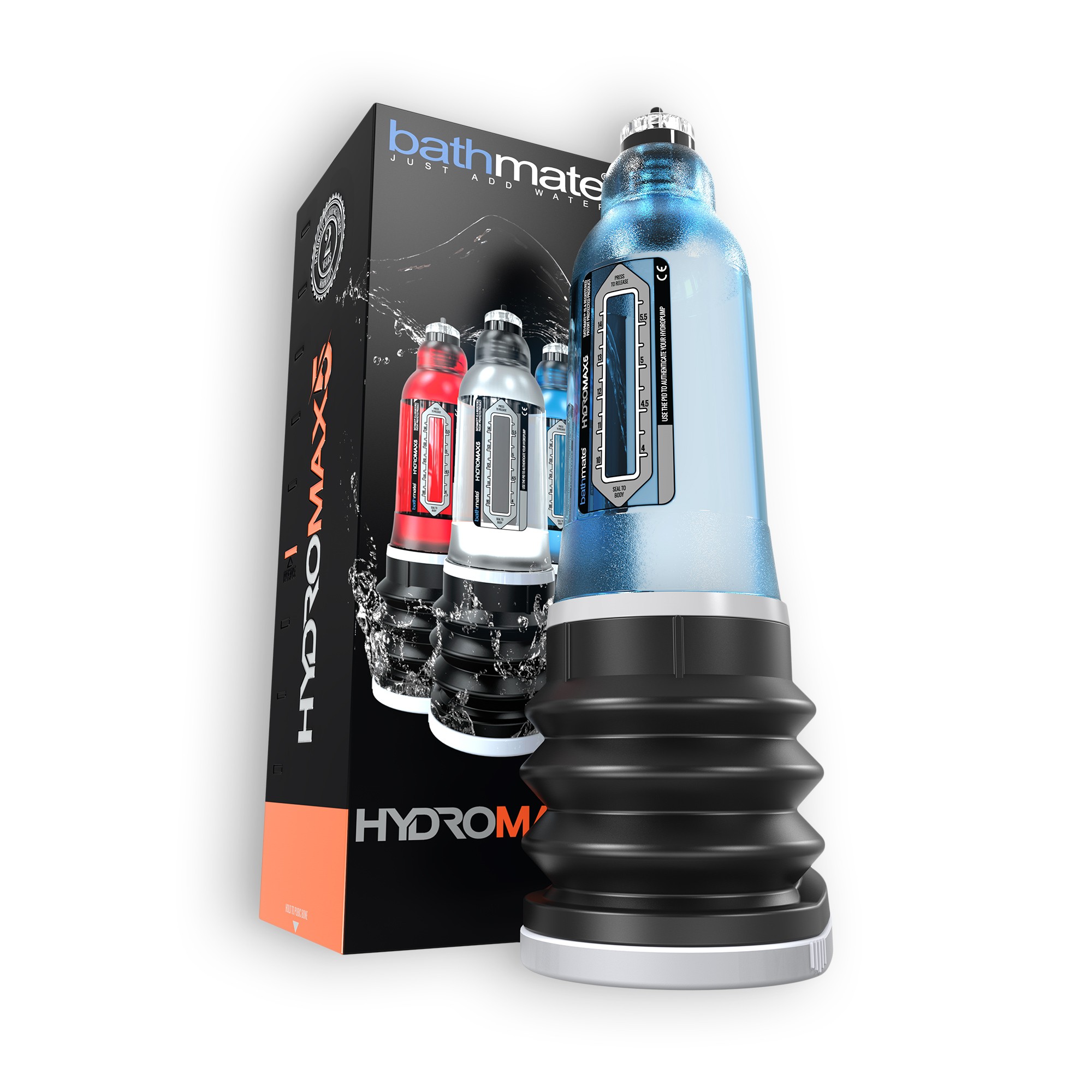 BOMBA PARA O PÉNIS BATHMATE HYDROMAX 5 AZUL - Image 2