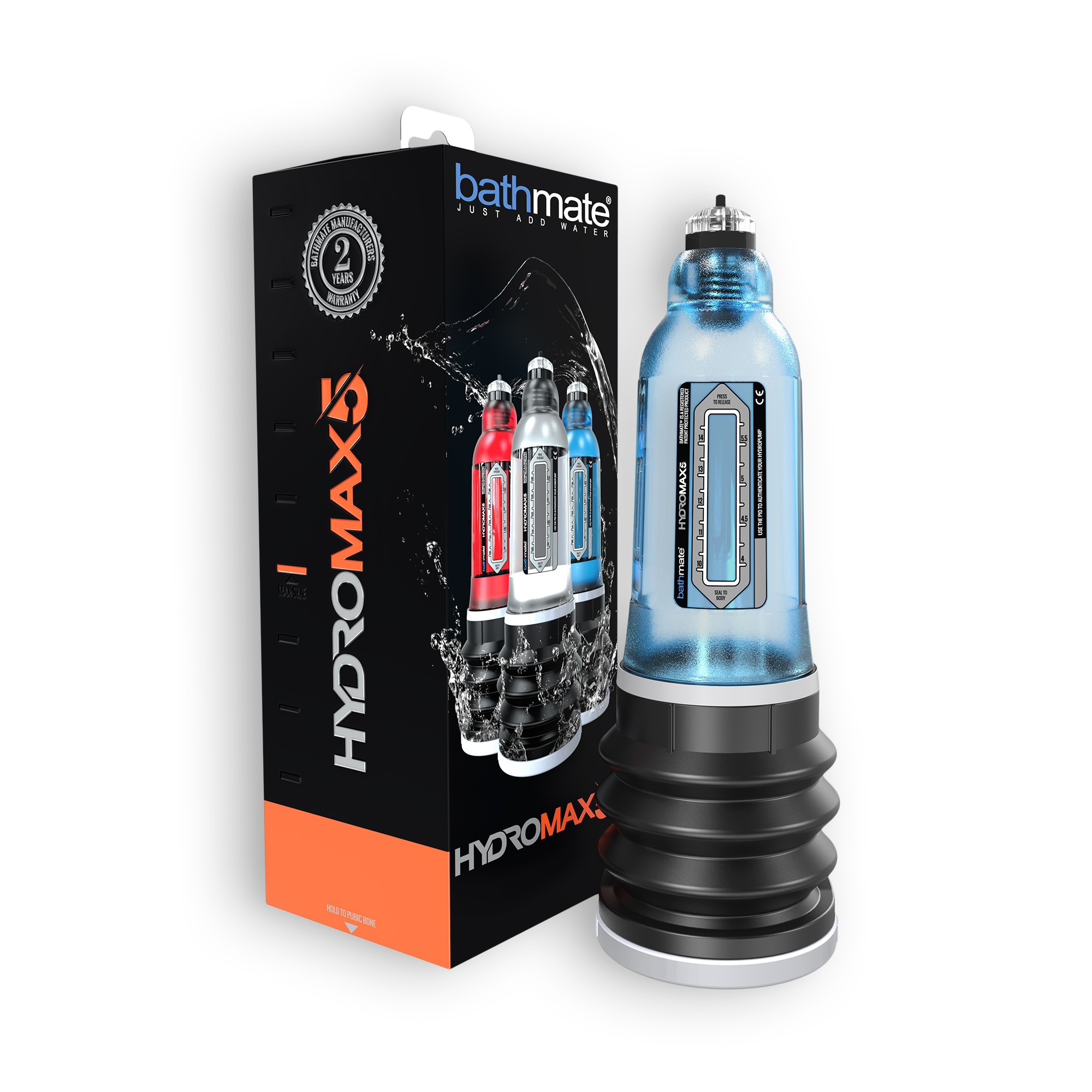 BOMBA PARA O PÉNIS BATHMATE HYDROMAX 5 AZUL - Image 3