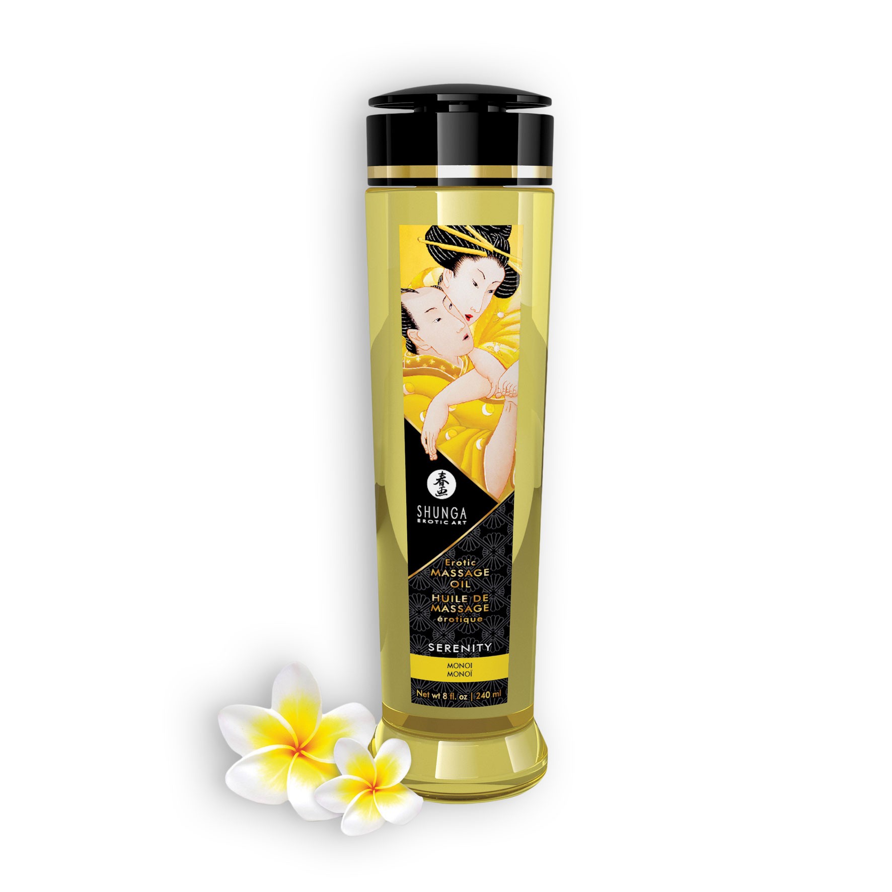 ÓLEO DE MASSAGEM SHUNGA SERENITY MONOÏ 240ML - Image 2