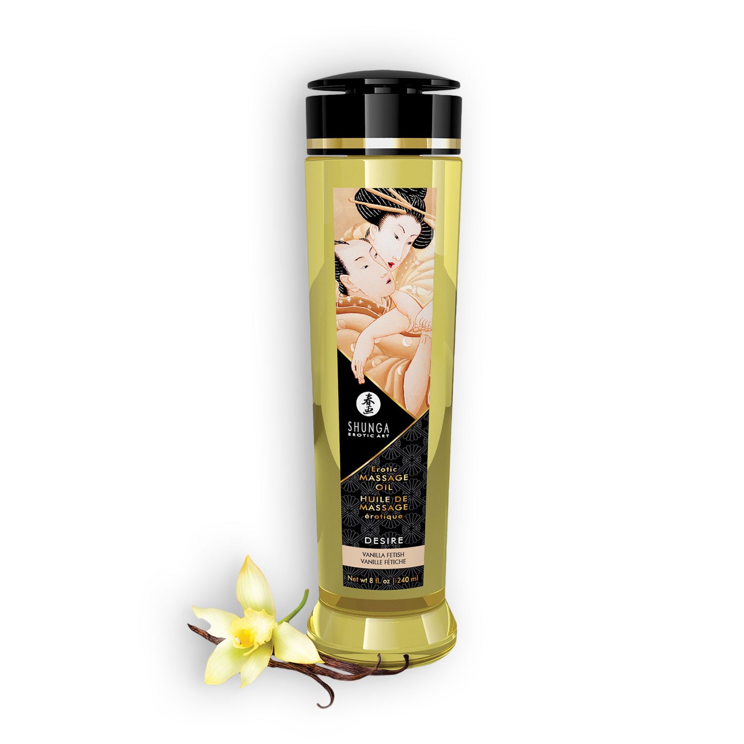 ÓLEO DE MASSAGEM SHUNGA DESIRE BAUNILHA 240ML - Image 2