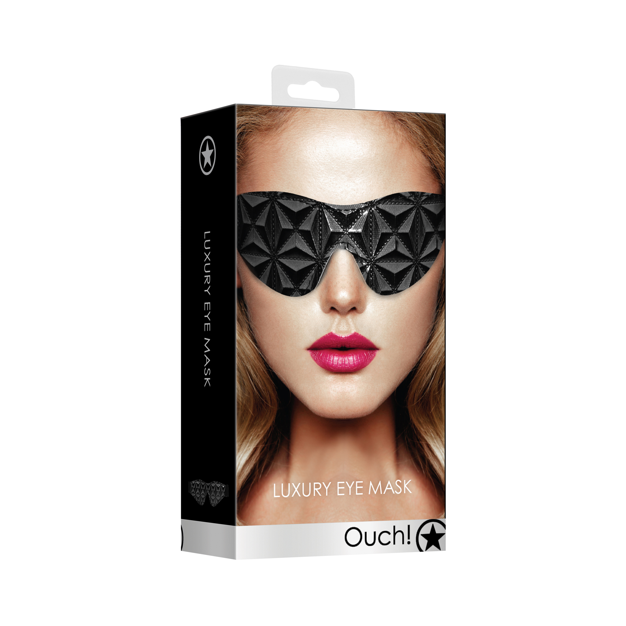 VENDA LUXURY EYE MASK OUCH! PRETA - Image 5