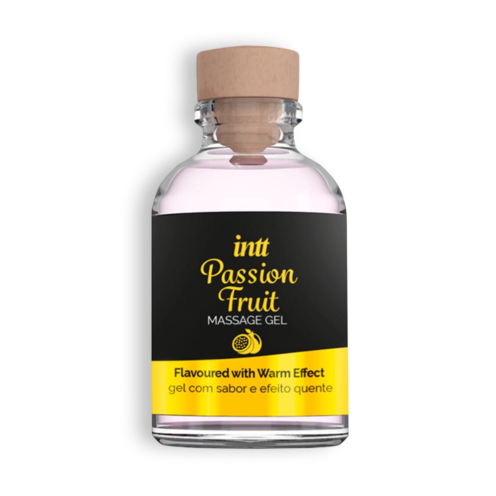 GEL DE MASSAGEM COM SABOR A MARACUJÁ INTT 30ML - Image 3