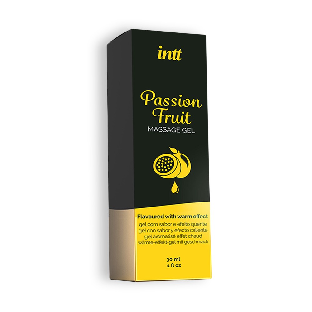 GEL DE MASSAGEM COM SABOR A MARACUJÁ INTT 30ML - Image 2