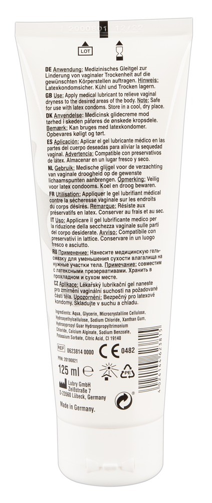 LUBRIFICANTE PORN SPERM 125ML