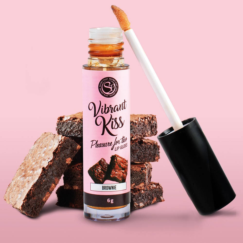 LIP GLOSS DE BROWNIE VIBRANT KISS 6GR - Image 4