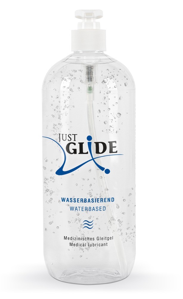 LUBRIFICANTE À BASE DE ÁGUA JUST GLIDE 1000ML - Image 4