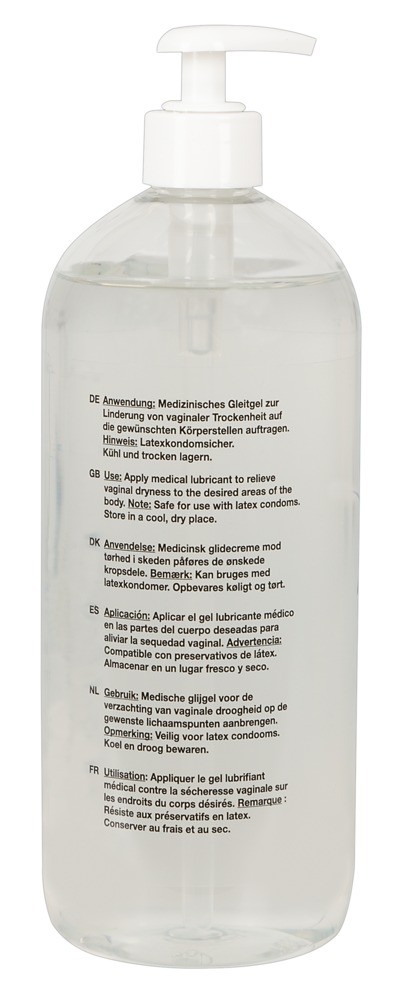 LUBRIFICANTE À BASE DE ÁGUA JUST GLIDE 1000ML