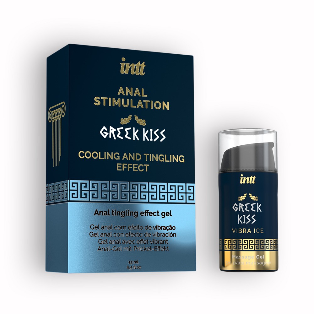 GEL DE MASSAGEM ANAL COM EFEITO DE VIBRAÇÃO GREEK KISS INTT 15ML - Image 3