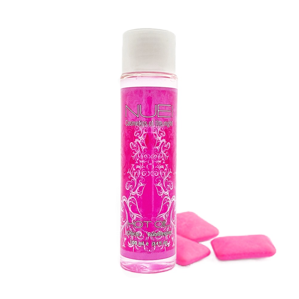 ÓLEO DE MASSAGEM COM EFEITO CALOR PASTILHA ELÁSTICA HOT OIL NUEI 100ML - Image 2