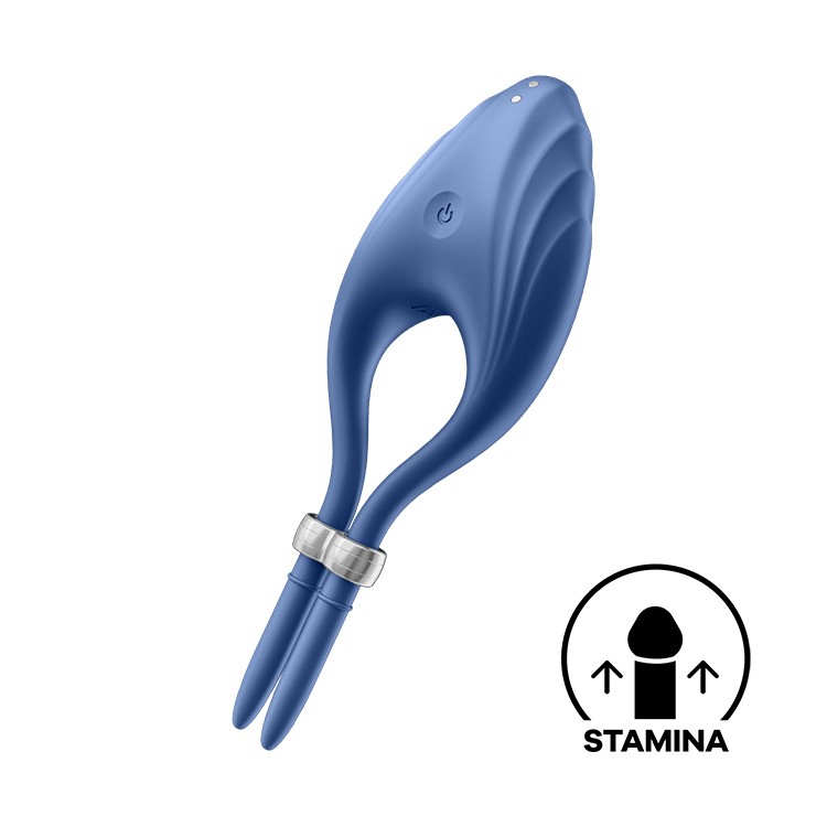 ANEL VIBRATÓRIO DUELIST SATISFYER AZUL - Image 6