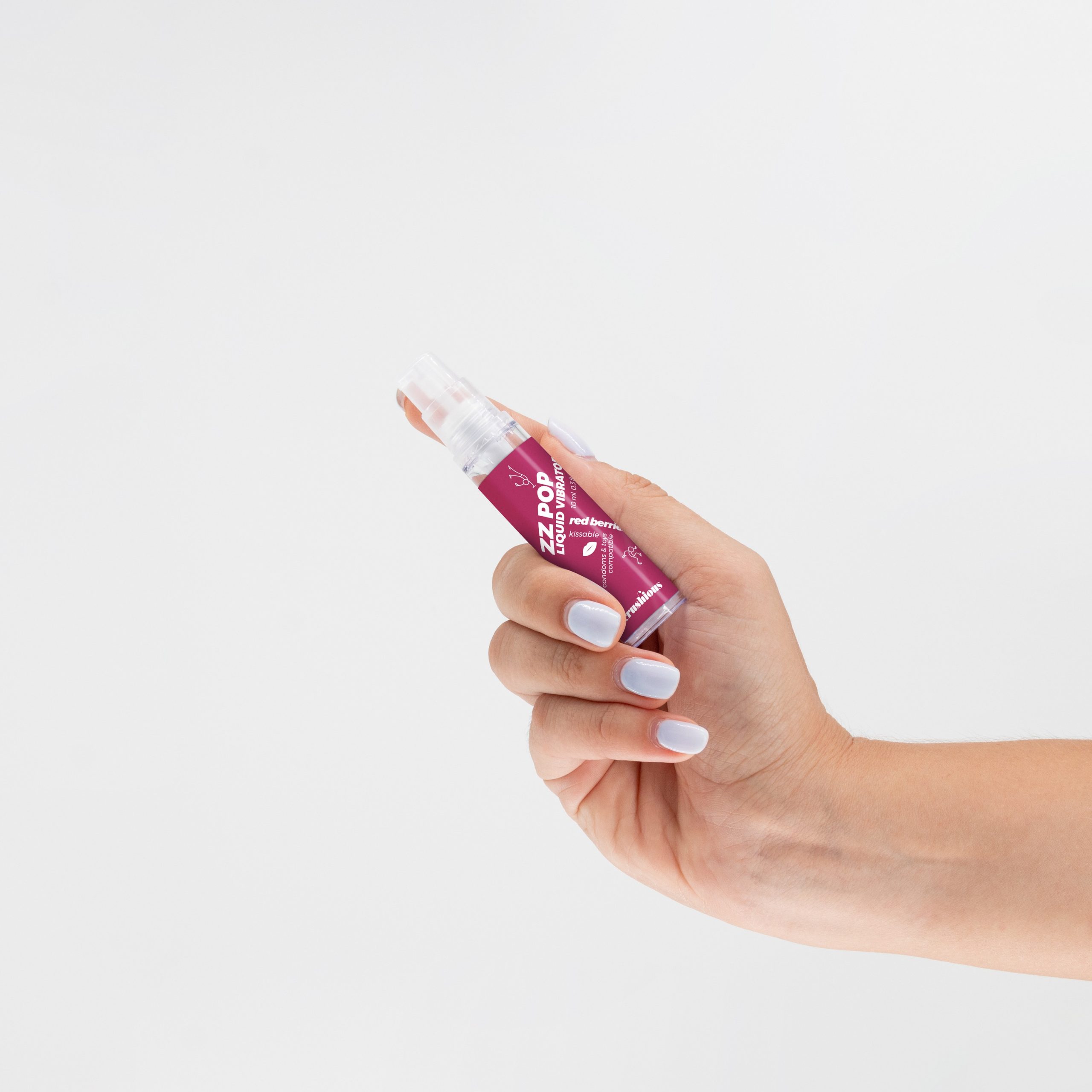VIBRADOR LÍQUIDO ZZ POP COM AROMA FRUTOS VERMELHOS 10ML CRUSHIOUS - Image 3