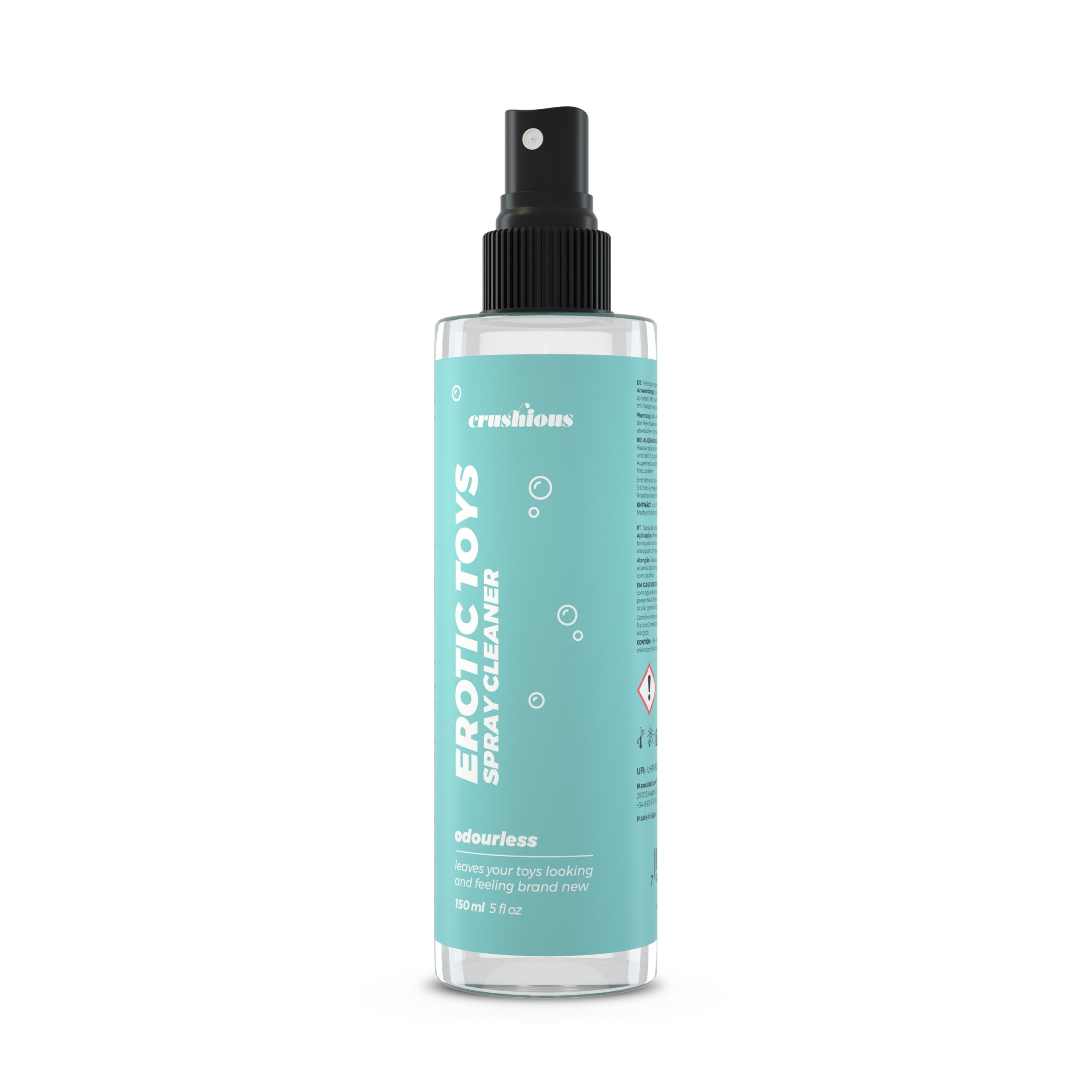 SPRAY DE LIMPEZA PARA BRINQUEDOS CRUSHIOUS 150 ML - Image 3