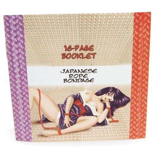 ALGEMAS PARA OS TORNOZELOS JAPANESE SILK LOVE ROPE VERMELHAS - Image 2
