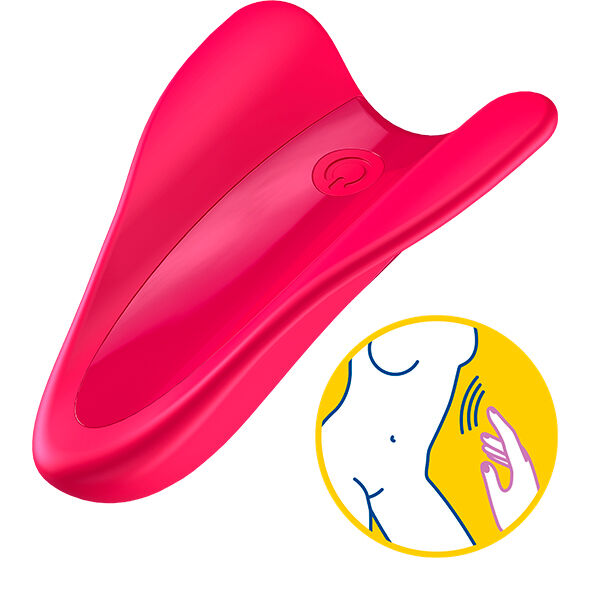 SATISFYER HIGH FLY FINGER VIBRATOR FUCHSIA - Image 7