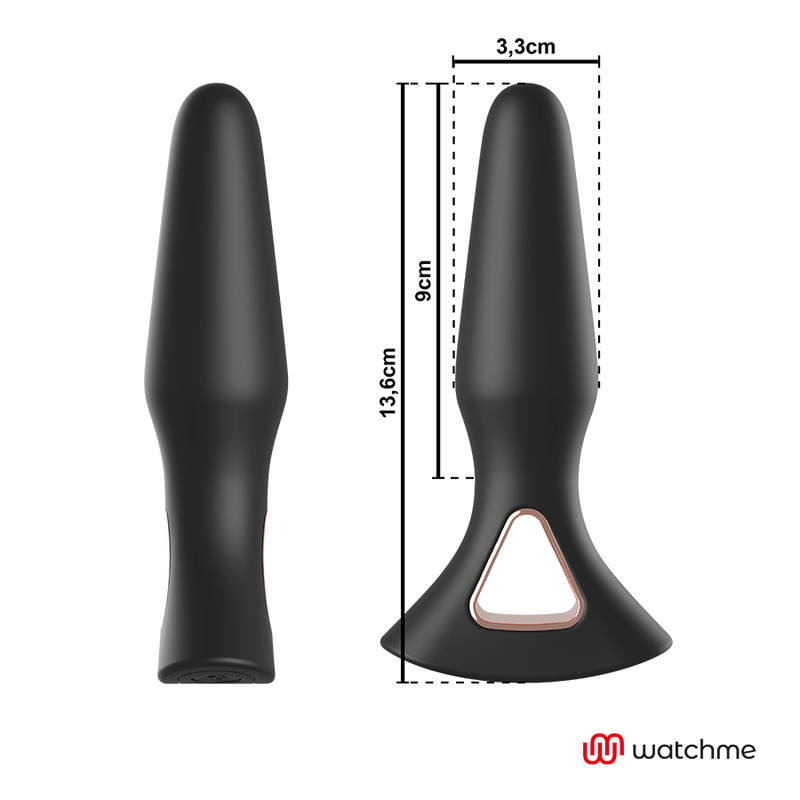 ANBIGUO - WATCHME CONTROLE REMOTO VIBRADOR ANAL PLUG ALEXANDRU - Image 6