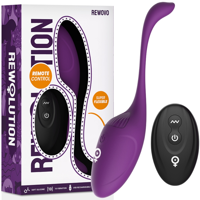 CONTROLE REMOTO DO OVO VIBRATÓRIO REWOLUTION REWOVO - Image 2