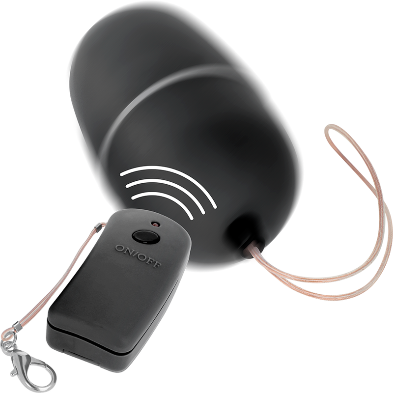 ONLINE- OVO VIBRANTE COM CONTROLE REMOTO PRETO - Image 2