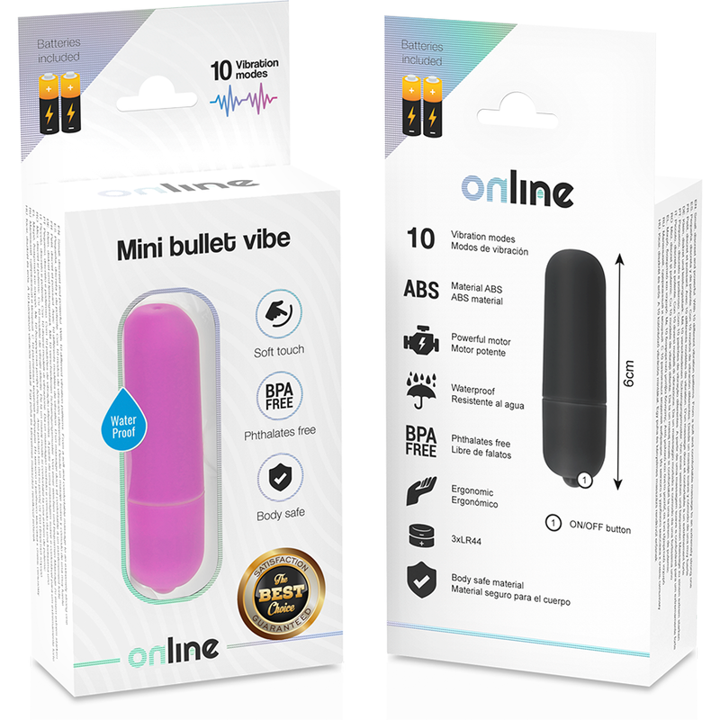 ONLINE- BALA VIBRANTE MINI LILÁS - Image 4