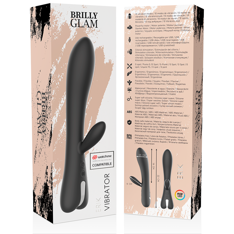 BRILLY GLAM - VIBRADOR ERIK COMPATÍVEL COM A TECNOLOGIA WATCHME WIRELESS - Image 10