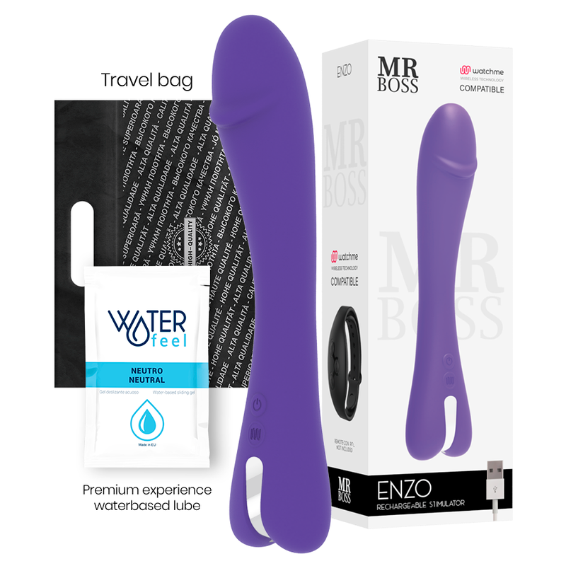MR BOSS - ENZO VIBRADOR WATCHME TECNOLOGIA SEM FIO COMPATÍVEL - Image 8