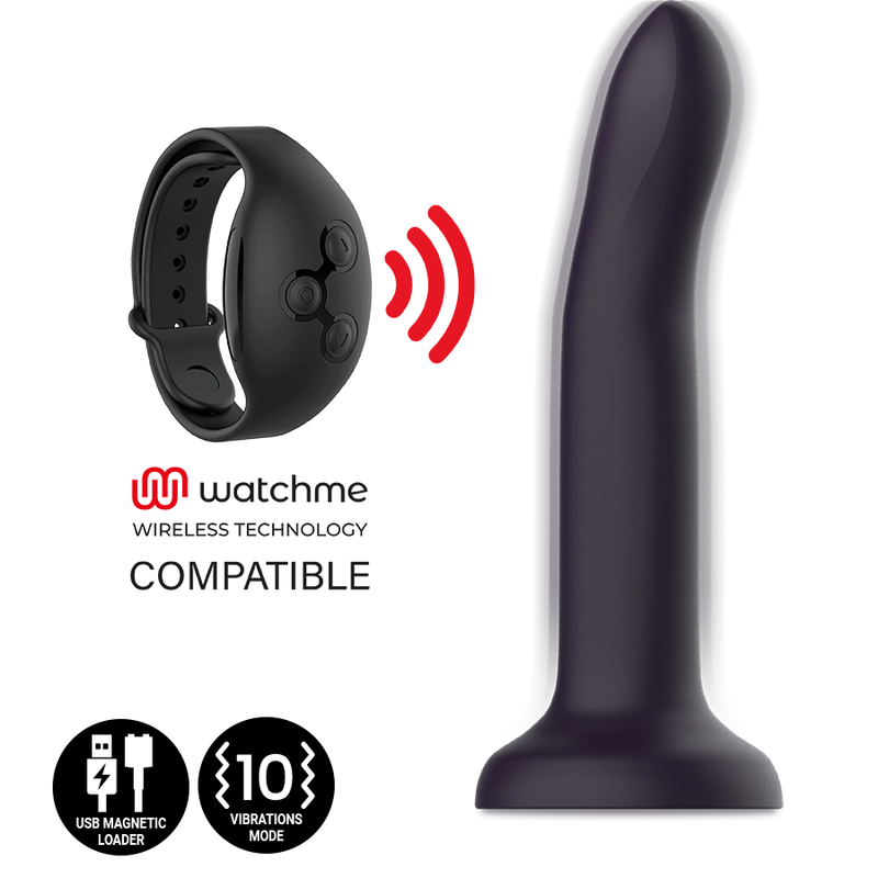MYTHOLOGY DUMAN MYSTIC DILDO S - VIBRADOR WATCHME TECNOLOGIA SEM FIO COMPATÍVEL - Image 4