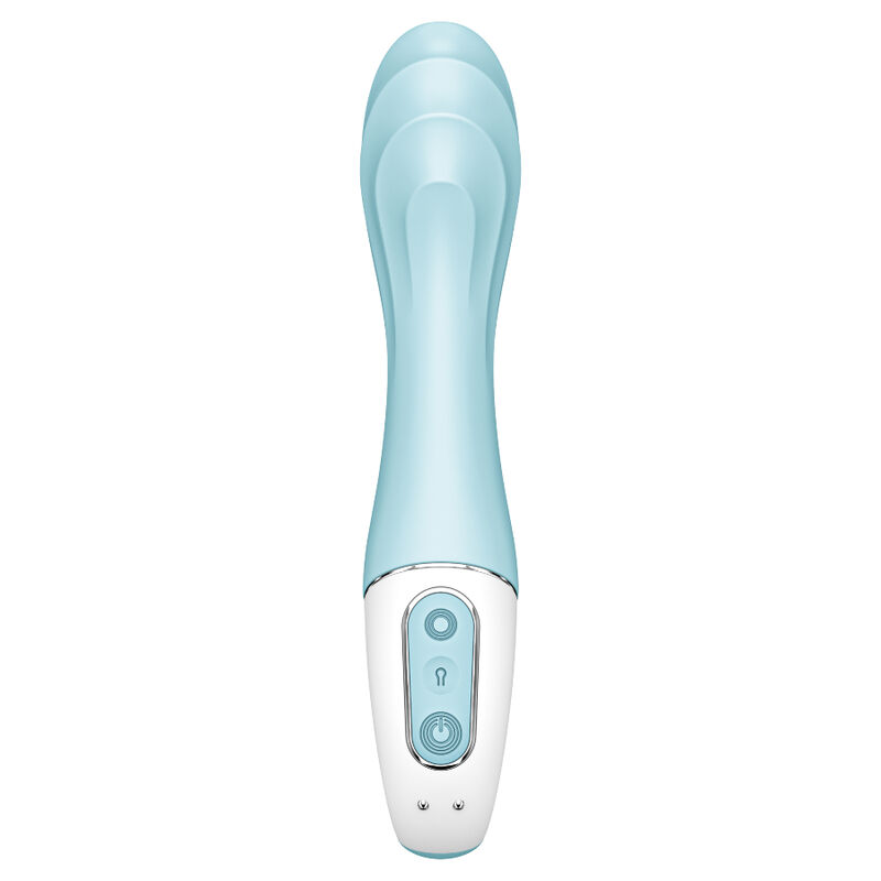 SATISFYER AIR PUMP VIBRATOR 5+ INFLATABLE G-SPOT VIBRATOR APP - BLUE - Image 3