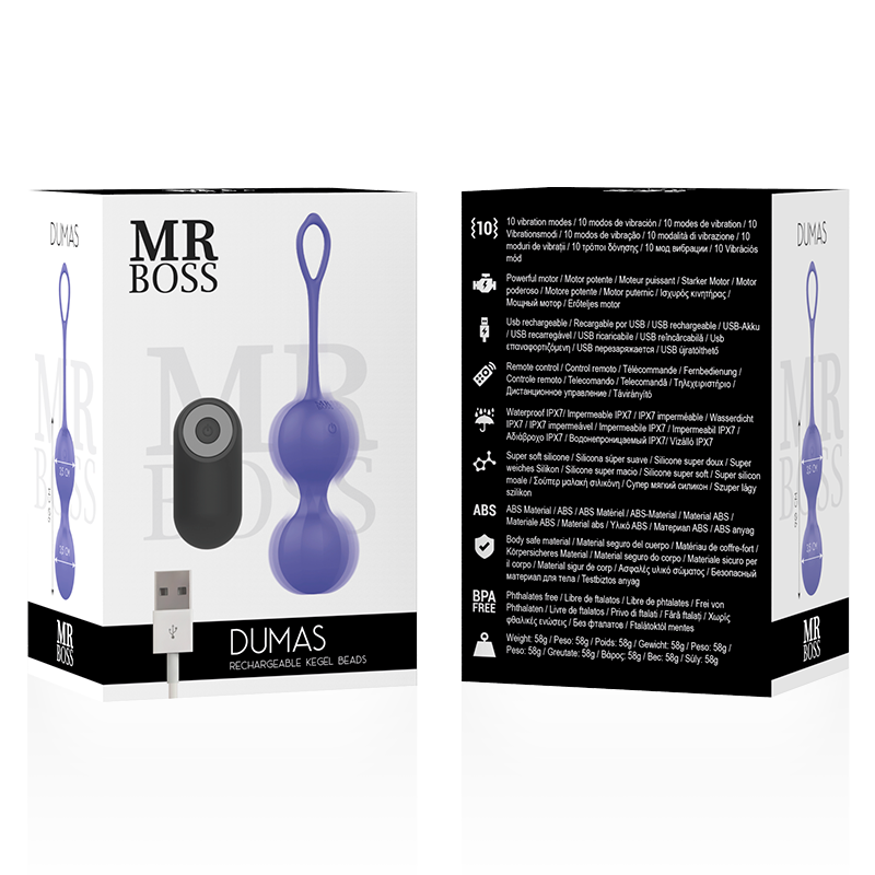 MR BOSS- DUMAS PERLINE KEGEL VIBRANTI TELECOMANDO - Image 6