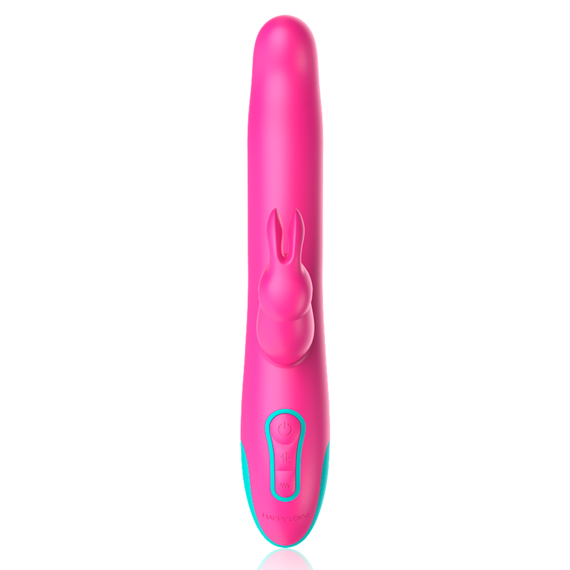 HAPPY LOKY - PLUTO COELHO VIBRADOR E ROTADOR RELÓGIO COM TECNOLOGIA SEM FIO COMPATÍVEL - Image 3
