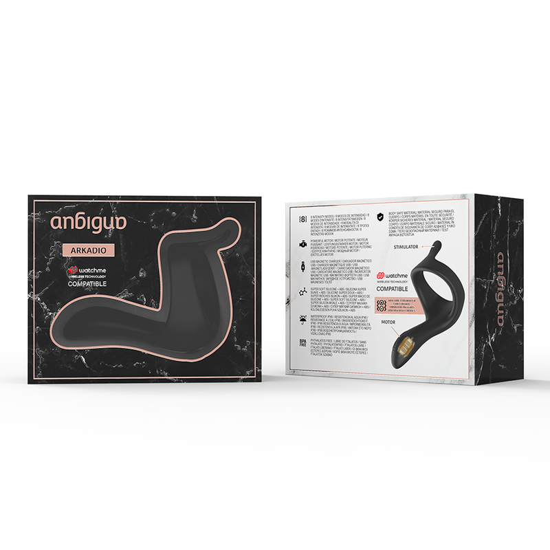 ANBIGUO - ESTIMULADOR DE GLÂNDULA ARKADIO E PERÍNEO COMPATÍVEL COM A TECNOLOGIA WATCHME WIRELESS - Image 12
