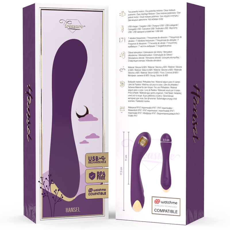 TREASURE - HANSEL G-SPOT VIBRATOR WATCHME WIRELESS TECHNOLOGY COMPATÍVEL - Image 5