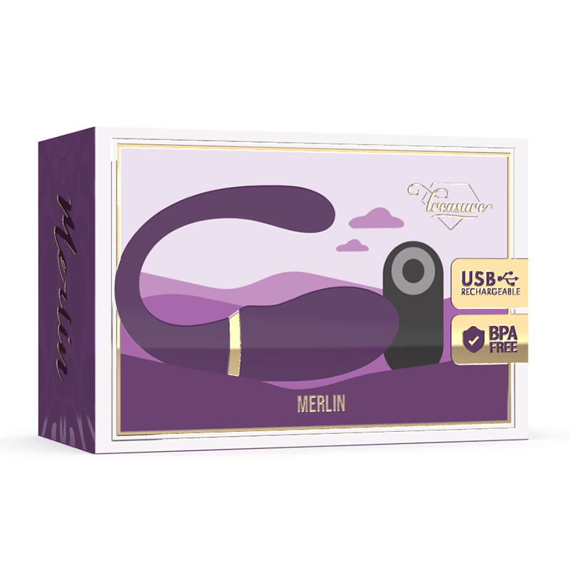 TREASURE - MERLIN DUPLO CONTROLE REMOTO VIBRADOR - Image 7