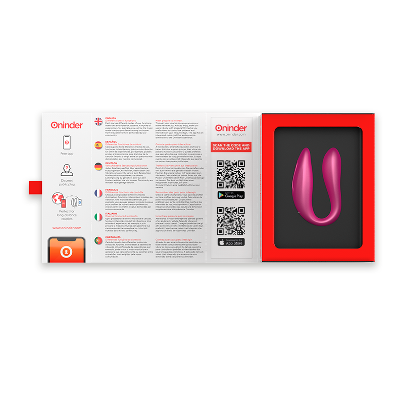 ONINDER - LISBOA G-SPOT & CLITORAL STIMULATOR - APLICAÇÃO GRATUITA - Image 5