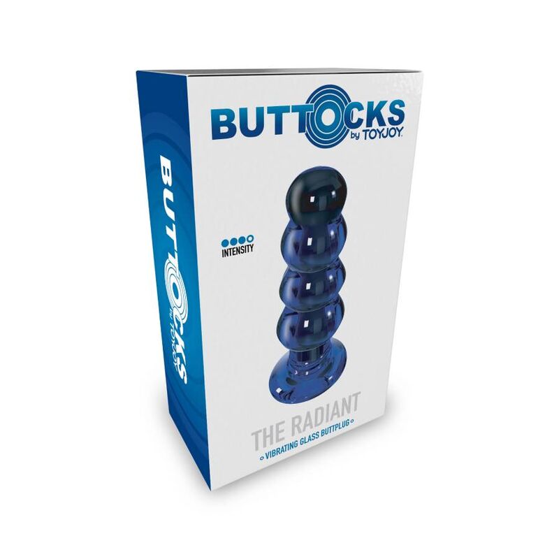 BUTTOCKS O RADIANT GLASS BUTTPLUG - Image 9