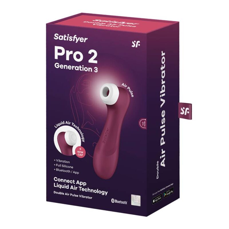 SATISFYER PRO 2 GENERACI N 3 - VINHO TINTO BLUETOOTH & APP - Image 7