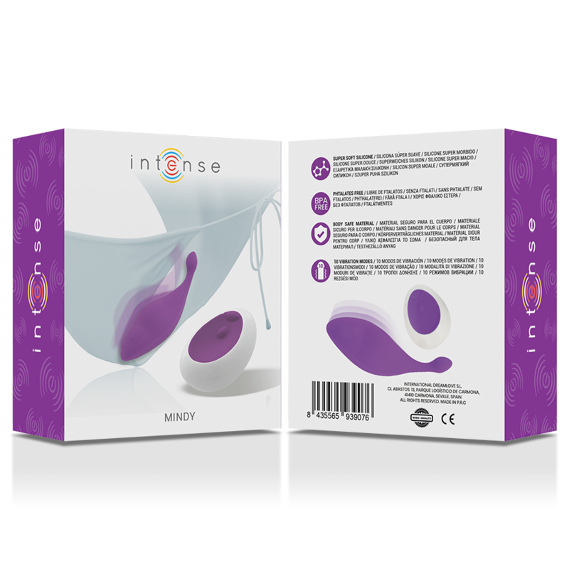 INTENSE - MINDY PANTIE REMOTE CONTROL ROXO - Image 7