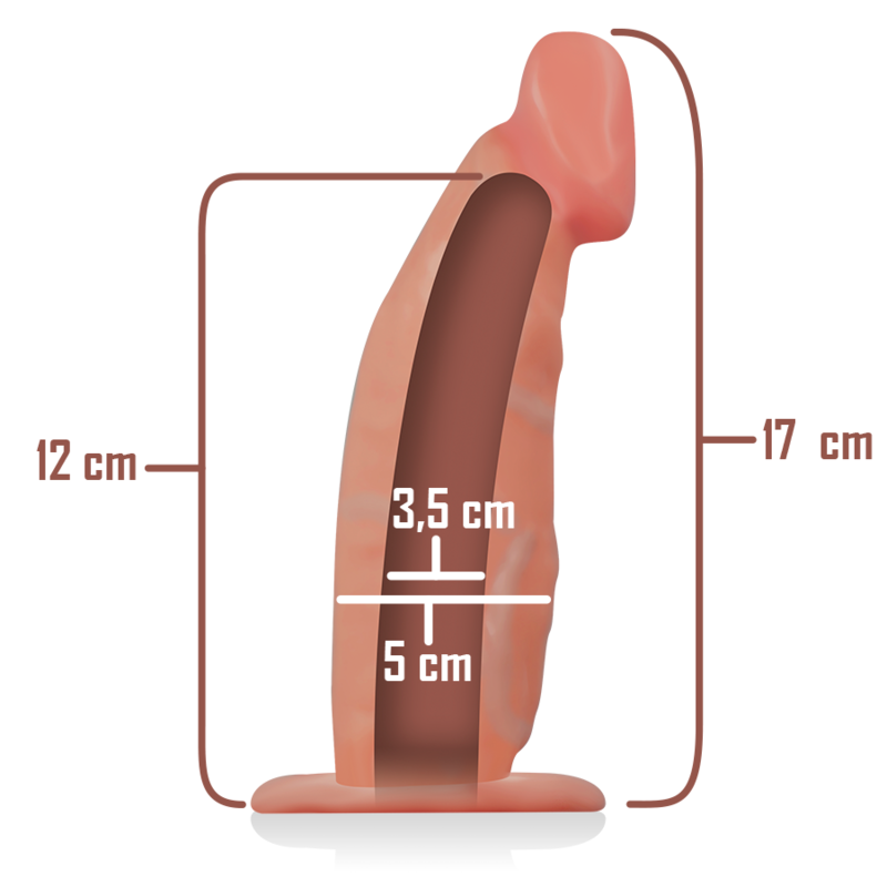INTENSO - ARN S HOLLOW COM DILDO 18 X 3,5 CM - Image 5