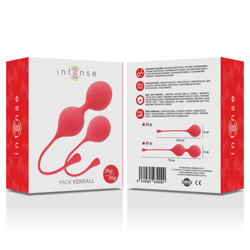 INTENSO - KEGEL BEADS PACK KENDALL RED - Image 3