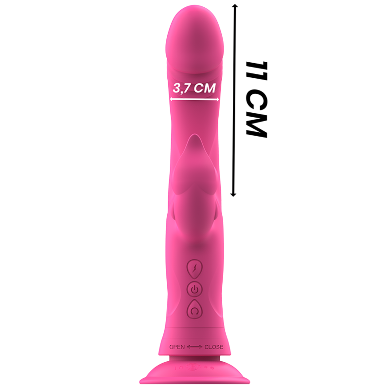 INTENSE - JULIO VIBRADOR COELHO SILICONE ROSA - Image 6