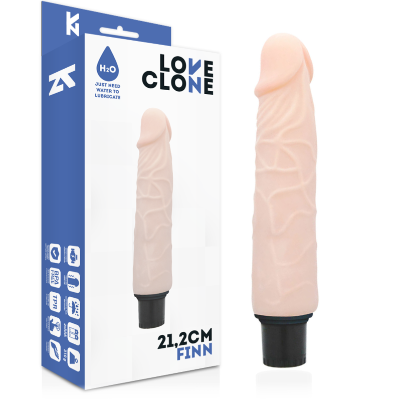 LOVECLONE FINN AUTO-LUBRIFICAÇÃO VIBRADOR 21,2 CM
