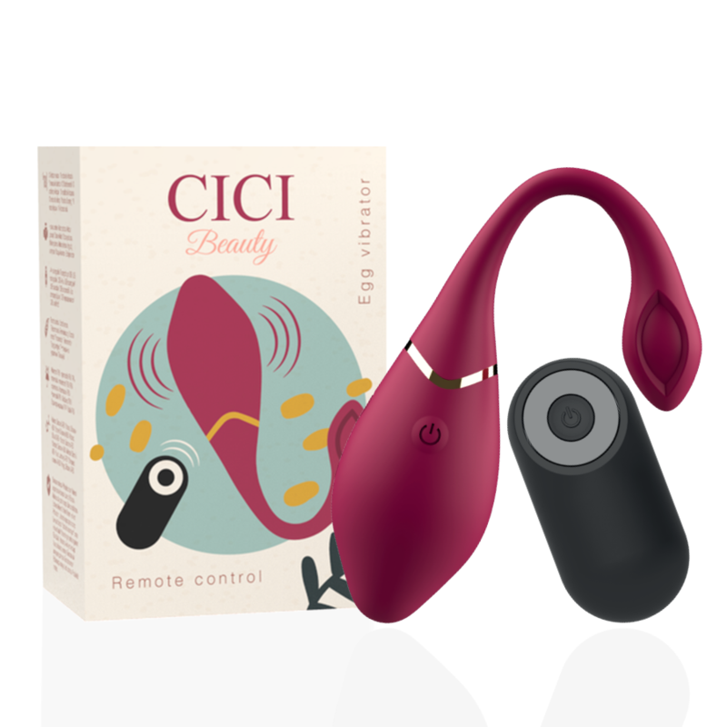 CICI BEAUTY- CONTROLE REMOTO PREMIUM SILICONE EGG VIBRADOR